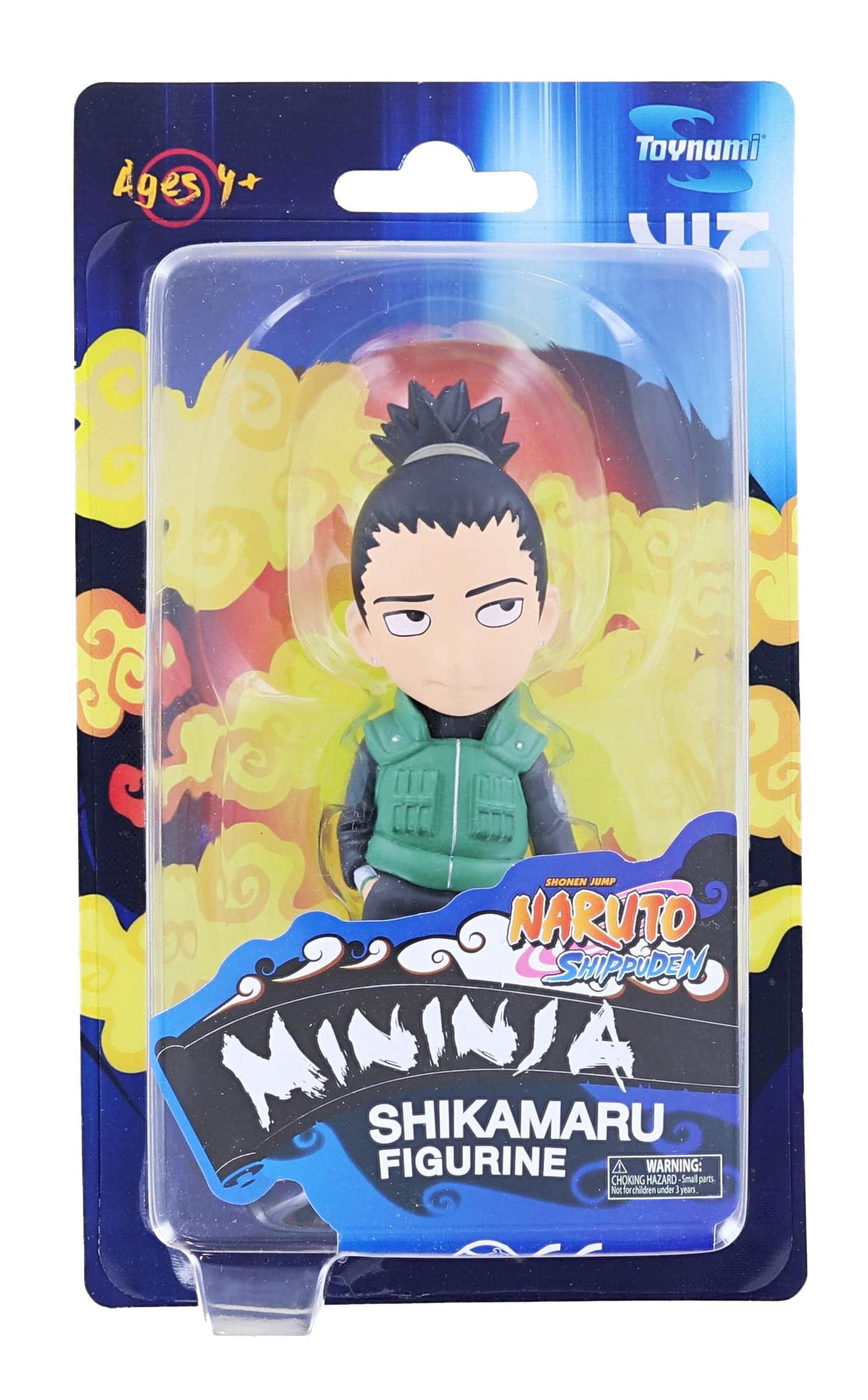Toynami Naruto Shippuden Blister Tray Mininja Figurine Series 2 - Shikamaru Officially Licenced Figurine - Approx 4?