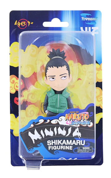 Toynami Naruto Shippuden Blister Tray Mininja Figurine Series 2 - Shikamaru Officially Licenced Figurine - Approx 4?