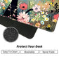Bfdhgqzc Black Cat Among Flowers For Mtg & Tcg Playmat, 24'' X 14'' Mouse Pad For Mtg/Rpg/Ccg Trading Card Games