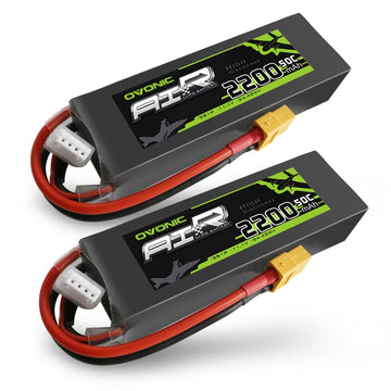 Ovonic 3S Lipo Battery 50C 2200Mah 11.1V Lipo Battery With Xt60 Connector For Rc Airplane Helicopter Quadcopter Rc Car Truck Boa
