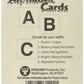 Hygloss Products Alphabet Cards For Pocket Chart, A-Z - Uppercase - 3' X 3' - 30 Qty