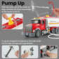 Wenbeier Tanker Truck Toy with Water Pump, 15" Tow Truck, Music & Lights, Plastic, for Kids Ages 3-6, Tank Truck Model WBE JJ666