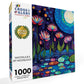 Cross & Glory 1000 Piece Jigsaw Puzzle - Waterlilies Moonlight, Large Size, 1.8mm Thick Cardboard, Stunning Artwork for Relaxation