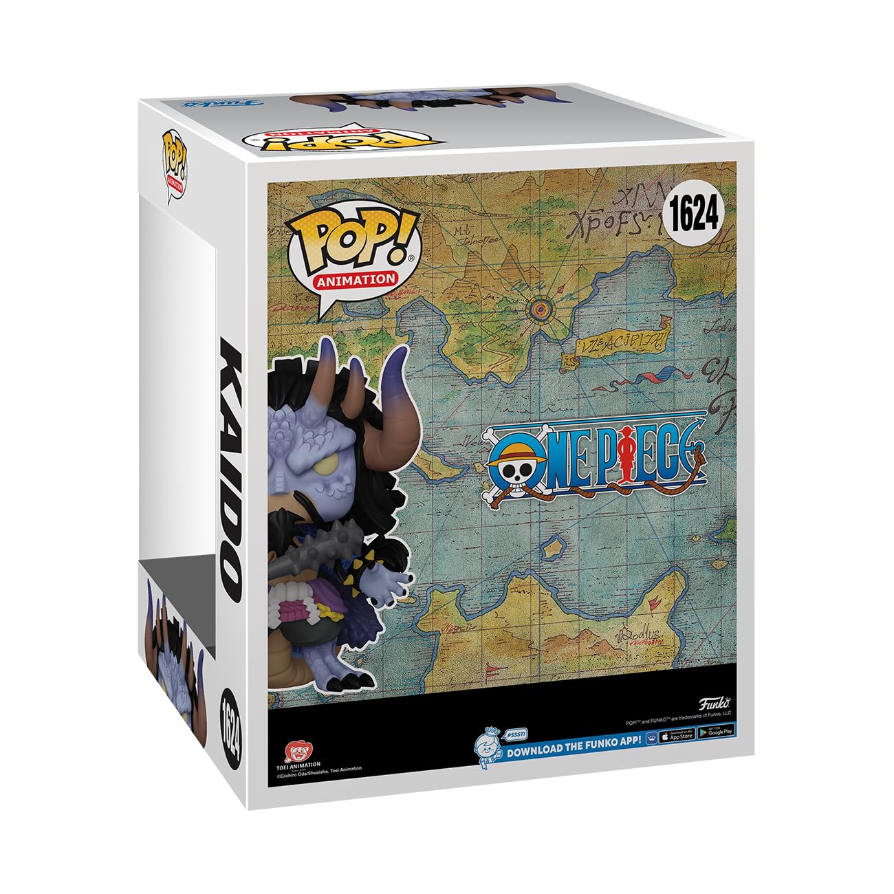 Funko POP! One Piece Kaido Man Beast Form Collectible Vinyl Figure - Multicolor - Model 75580 - Official Merchandise for Anime Fans