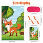 Hxezoc Pin The Tail On The Fox Party Game With 32 Tails Large Forest Farm Fox Games Poster For Kids Animal Birthday Party Favors Carnival Party Supplies