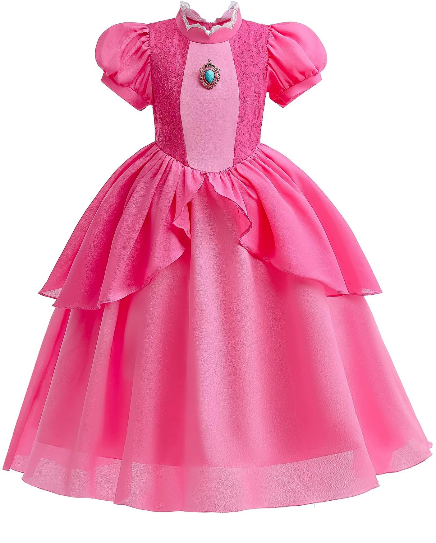 Syoimy Princess Dresses For Girls Kids Halloween Cosplay Costume Birthday Party Dress Up Clothes 11Years 12Years