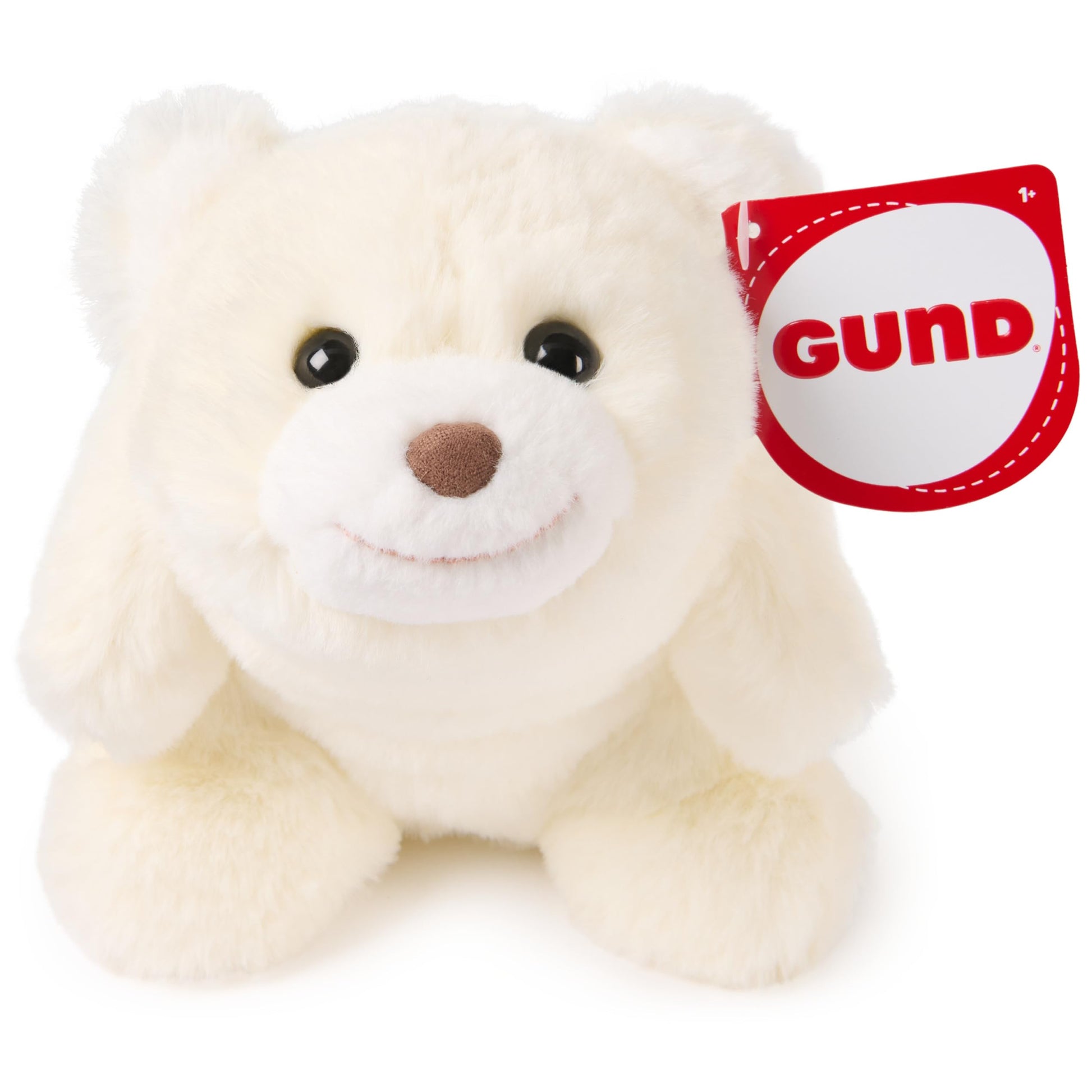 GUND Snuffles Teddy Bear  Forever Friends Littles Stuffed Animals  Classic Plush Toys for Ages 1 and Up  White  7 