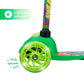 Voyager TMNT Self Balancing Kick Scooter with Light Up Wheels, Extra Wide Deck, 3 Wheel Platform, for Kids Ages 3+, 75 lbs Limit