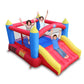 ACTION AIR Bounce House, Inflatable Bouncer Without Air Blower, 450W/0.6HP Blower Needed to Operate, Durable Sewn with Extra Thi