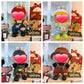 17cm Doll Clothes for Doll, Outfits Costumes Compatible with Dolls Keychain Accessories (Little Gardener)