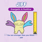 Bumpas Stuffed Animal - Cute Cuddle Pal, Jiff - Weighted Stuffed Animal