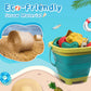 HomeMall 14PCS Beach Toys for Kids, Sand Toys Set for Toddlers, Sandbox Toys Includes Collapsible Bucket Shovel and Rake Set, Sa