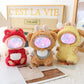 Xinbalove 17Cm Doll Clothes Set (No Doll Included), Overalls Set For 6.7Inch Suit, Faking Animal Style Outfit Jumpsuit, Cute Fas