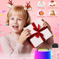 Mini Karaoke Machine For Kids, Portable Bluetooth Speaker With 2 Wireless Microphones And Led Light, Birthday Gifts For 4 5 6 7
