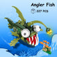 Kazi Angler Fish Toy Building Set,Halloween Sea Creatures Building Blocks,Ocean Animal Toys For Kids Ages 6 7 8 9 10 Plus Boys G