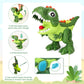 Dinosaur Color Dough Sets Toys, Dough Tool Set for Kids Aged 2-8, Dinosaur Dough Molds for Girls and Boys (20 Pcs Color Dough Ac