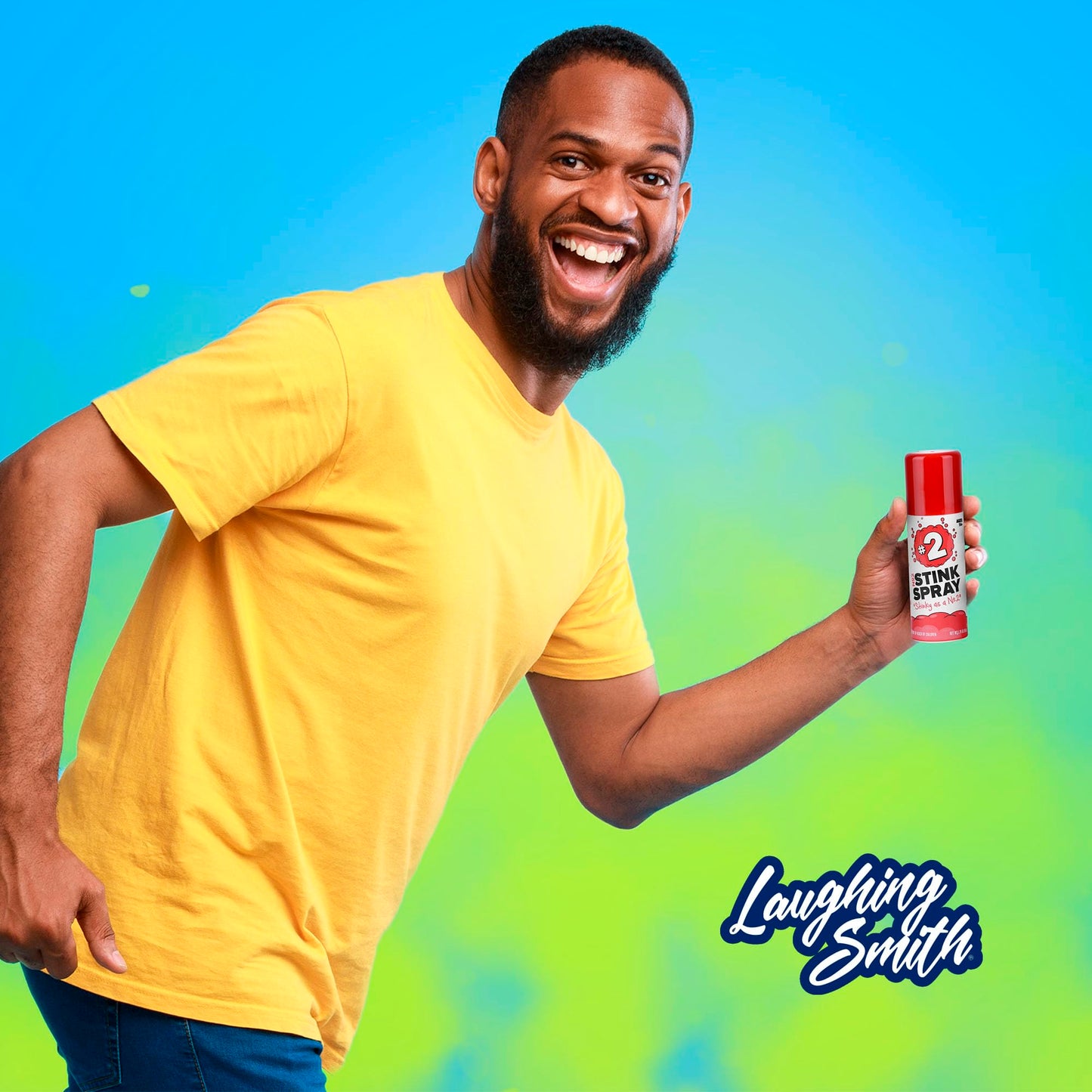 Laughing Smith No 2 Stink Spray - Max Potency Fart Spray, 50ml, Red - Hilarious Prank Gag Gift for Fun Times