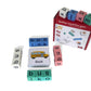 Montessori Spelling Game For Kids (3+ Years)  40 Word Flash Cards & 4 Alphabet Dice Sets  Educational Phonics Toy For Early Le