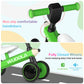 Wudola Baby Balance Bike for 10-36 Months Toddler First Riding Toys, No Pedal 4 Wheels Baby Walker for 1 Year Old Boys Girls Bir