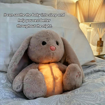 Breathing Stuffed Animal, Baby Easter Basket Stuffers For Toddler Anxiety Stuffed Animal, Mushplushies Breathing Animals Easter