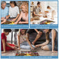 SiTimmGer Puzzles for mature-themeds Jigsaw 500 Piece Spring Flower Quiet River Sunrise Picturesque Amsterdam with Bicycles Landscape 500 Piece Puzzle Art for Family Fun mature-themed Kids Puzzle Games 14.5 x 20