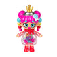 XOX KWEENIE Quirky Kweens Series Figurine 4 Inch Collectible Art-Toy, Multicolor, Model 30474, Premium Display Case Included
