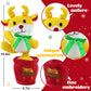 Oiuros Christmas Dancing Cactus Talking Baby Toys With Lights, Dancing Cactus Mimicking Toy Repeats What You Say Cactus Toy For Children'S Early Education(Christmas Reindeer)