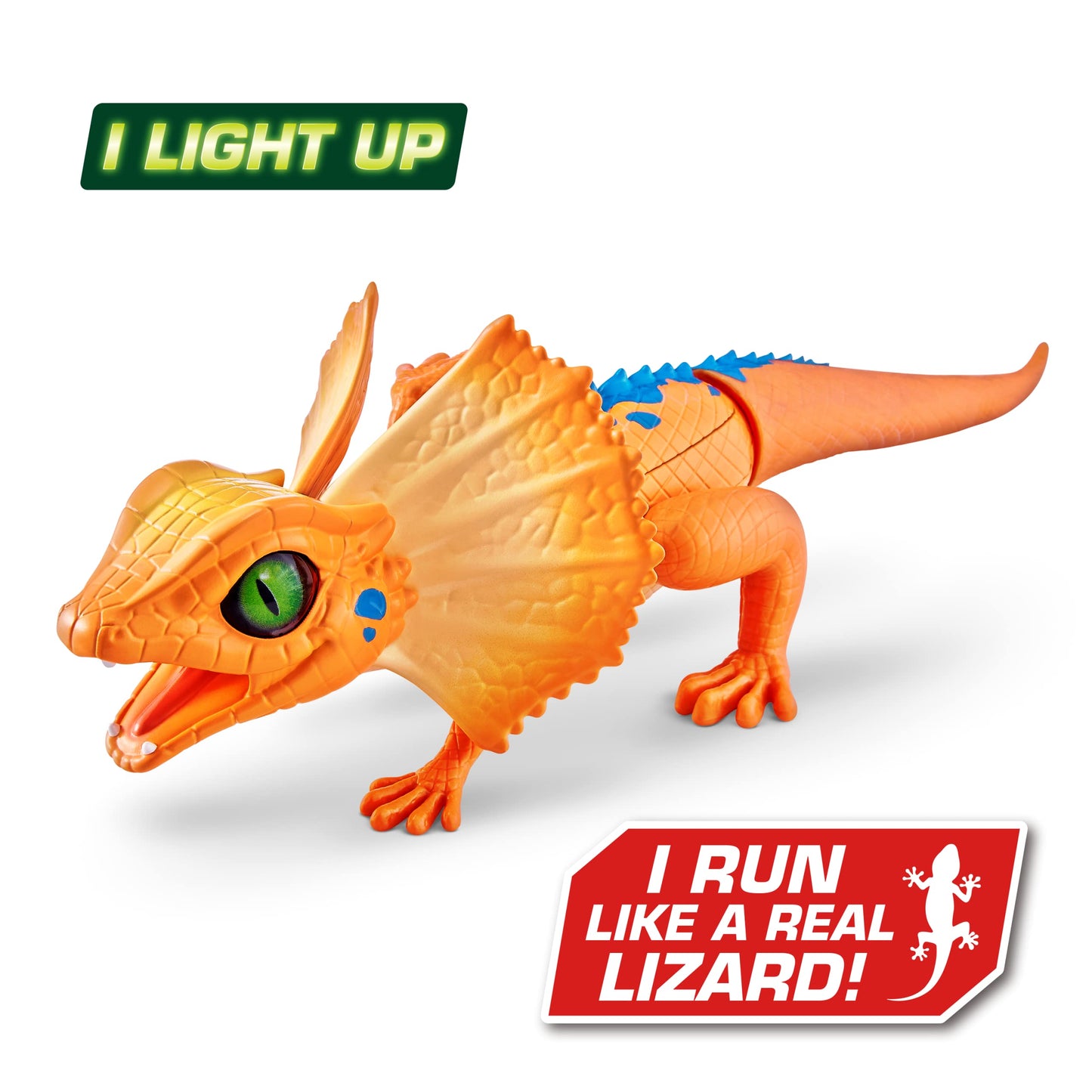 Robo Alive Snake + Lizard Series 3 By Zuru Battery-Powered Robotic Light Up Interactive Electronic Reptile Toy That Moves