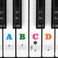 Piano Stickers For Keys, Eison Colorful Piano Keyboard Stickers For 88/61/54/49/37 Full Set Stickers Kids Learning Piano, Removable, Leaves No Residue, Multi-Color,Great Children'S Gift