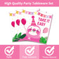 96 Pcs Sloth Animal Party Supplies Sloth Birthday Party Tableware Set For Kids Sloth Themed Paper Plate Sloth Hanging Decoration