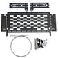 SWX Simulation Stainless Open Cover Folding Camping Table Board for TRX4M Defender 1-18 RC Crawler Car Upgrade Parts