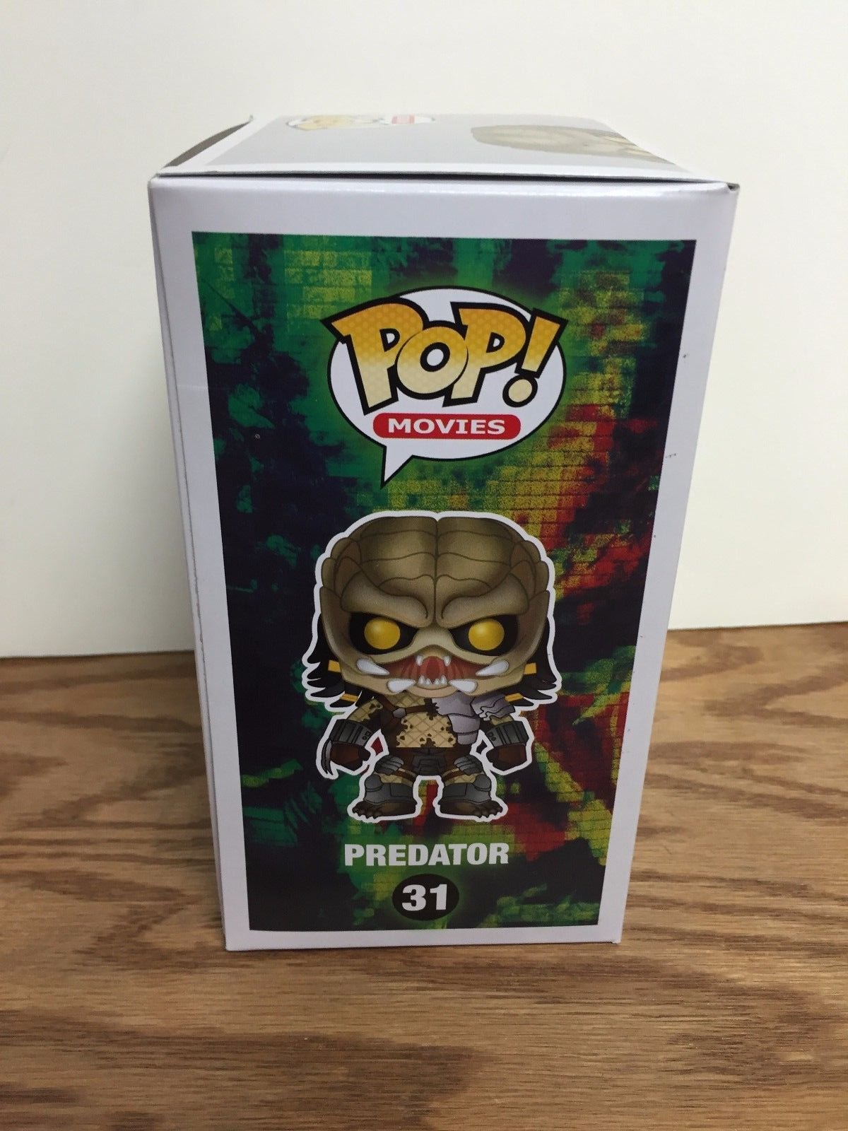 Funko Pop Movies Predator Clear Green Blood Splatter Hot Topic Exclusive #31 Vinyl Figure