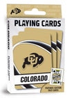 Masterpieces Family Games - NCAA Colorado Buffaloes Playing Cards - Officially Licensed Playing Card Deck for Adults, Kids, and 