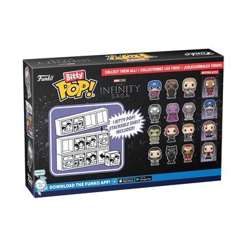 Funko Bitty Pop! Marvel - Hulk And A Surprise Mystery Mini Figure - 0.9 Inch (2.2 Cm) - Marvel Comics Collectable - Stackable Display Shelf Included - Gift Idea - Party Bags Stocking