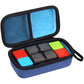 Aproca Blue Hard Travel Storage Case, For Games Flipslide Game(Only Case)