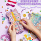AONTESS Unicorn Bracelet Making Kit for Girls - DIY Jewelry with Beads & String, Small, Purple, Model BZQ-UZ, Ages 6-12