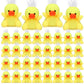 Shappy 50 Pcs Mini Animal Plush Toys Small Stuffed Animals Bulk Cute Tiny Plushies Keychains For Gift Party Carnival Prize(Duck)