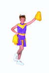 RG Costumes Cheerleader-Velvet (Purple;Large)