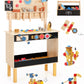 Pairpear Wooden Kids Tool Bench, Toddler Workbench With 71 Pcs Tool Set, Wooden Toy Play Worshop Toolbox With Drill, Hammer, And