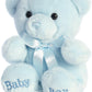 Aurora® Snuggly Comfy™ Bear - 10-Inch Blue Stuffed Animal, Polyester, Model 20045, Perfect for Imaginative Play and Comfort