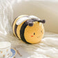 13.9 Inch Fuzzy Bumblebee Stuffed Animal Honey Bee Pulshies with Cute Face and White Wings Cuddly Bumble Bee Plush Toy Honeybee Anime Gifts for Kids And Lovers In Birthday  Valentines  Christmas...