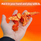 Flavery 3D Printed Flying Dragon In Egg - 9'' Flexible Winged Dragon Inside, Easter Egg, Colorful Fidget Toy, Birthday Gift, Des