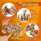 UGEARS NASA Lunar Rover Model Kit - 3D Wooden Mechanical Puzzles for Adults to Build - Space Gifts for Teen - NASA Official Spac