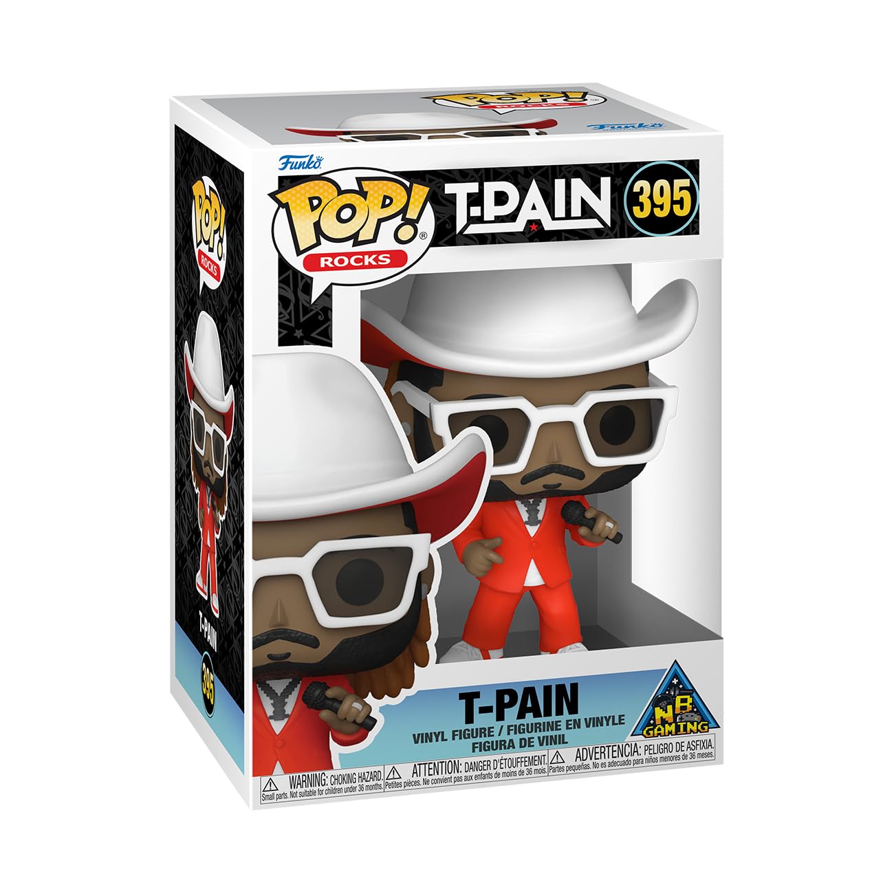 Funko POP! T-Pain Collectable Vinyl Figure - Multicolor, OS Size, Model 79706 - Perfect Gift for Music Fans and Collectors