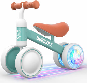 BEKILOLE Colorful Baby Balance Bike Toys for 1 2 3 Year Old Boys Girls Gifts, 12-36 Month Toddler Balance Bike, First Riding on 