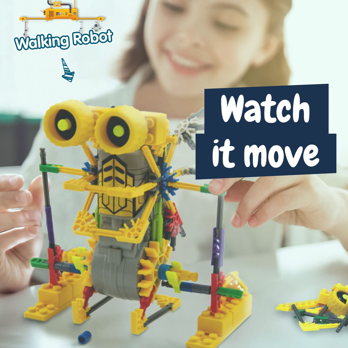 Science4You - Betabot Robot Building Kit For Kids 8-14 Years - Build Your Own Robot With This Construction Kit, Robotics Kit With 126 Pieces, Educational Toys For 8 Year Olds, Stem Toys Age 8+
