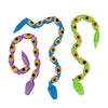 Fun Express Plastic Jointed Snakes - Bulk Set of 36 Wiggle Snakes, 15 inches Long - Snake Birthday Decorations, Party Favor Toys