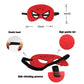 TEEHOME Superhero Masks Party Favors for Kid (33 Packs) Felt and Elastic - Superheroes Birthday Party Masks with 33 Different Ty