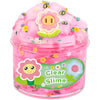 Jigejunfa Pink Clear Slime Sunflower Big Jar with Jelly Cubes  Kids Putty Party Favors  Cute Slices Mix Ins  Crunchy Crystal Bubble Slime  Soft Sludge Toy Slime for Girl Boy  Stocking Basket Stuffers