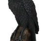 Ebros Gift Gothic Raven Figurine Crow Scavenger Bird Perching On Rock Sculpture 6' H Ossuary Macabre Harbinger Of Doom Ravens Crows Death Creature